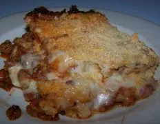 Ground Beef Pepperoni Pizza Casserole