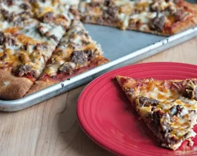 Ground Beef Pizza