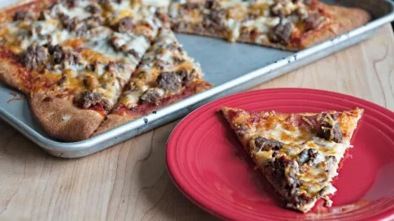 Ground Beef Pizza