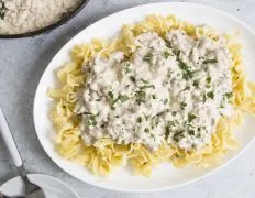 Ground Beef Stroganoff