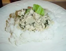 Ground Chicken Stir Fried With Basil -Kai Pad Bai