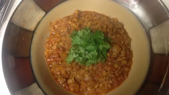 Ground Lamb And Lentil Chili