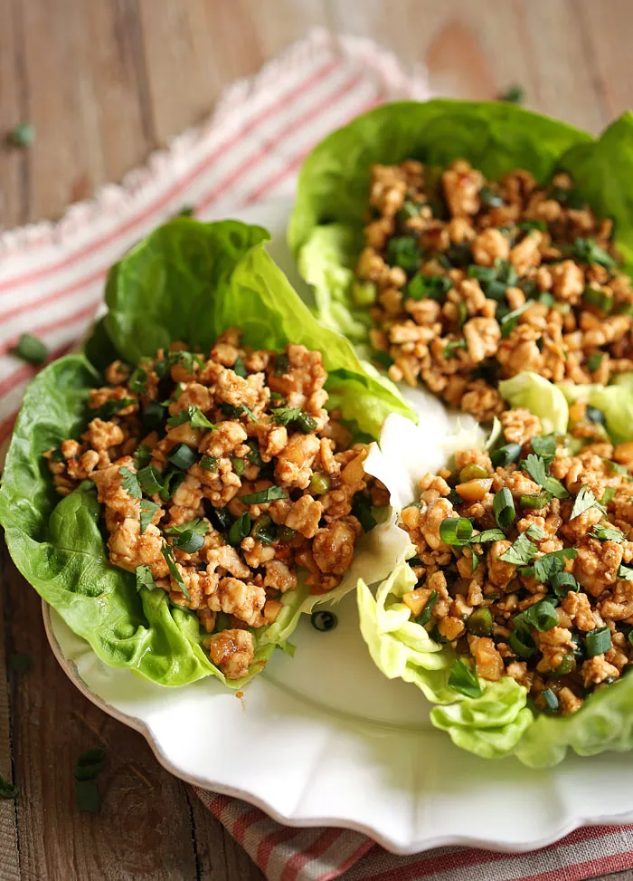 Ground Turkey Lettuce Wraps