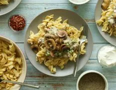 Ground Turkey Stroganoff