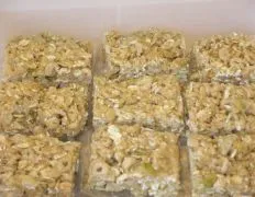 Grown Up Rice Krispy Treats