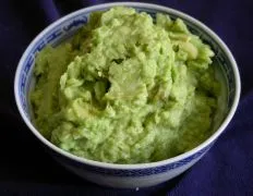 Guacamole With Green Chili Peppers