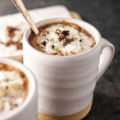 Guilt-Free Cinnamon Hot Chocolate (Sugar-Free &Amp; Fat-Free)