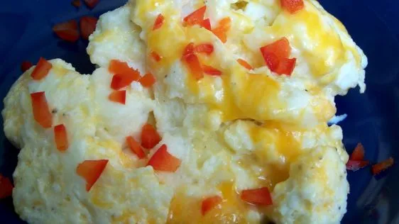 Guilt Free Scrambled Eggs