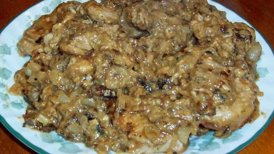 Guinness Pork Chops In Gravy