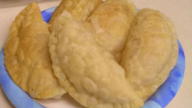 Gujiya Or Perakiya Indian Pastry Sweet