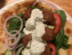 Gyro Loaf With Tsatziki Sauce