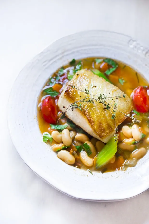 Halibut And Bean Stew