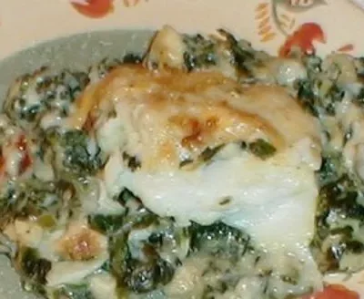 Halibut Florentine