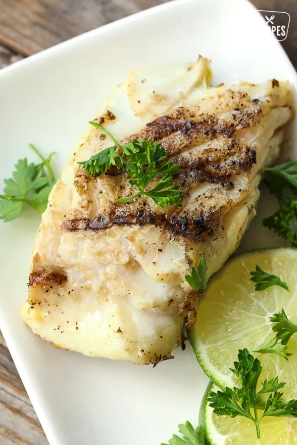 Halibut With Cilantro And Lime