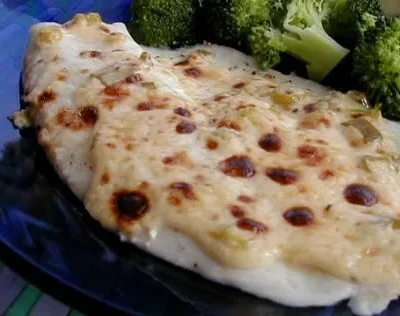 Halibut With Garlic Mayonnaise