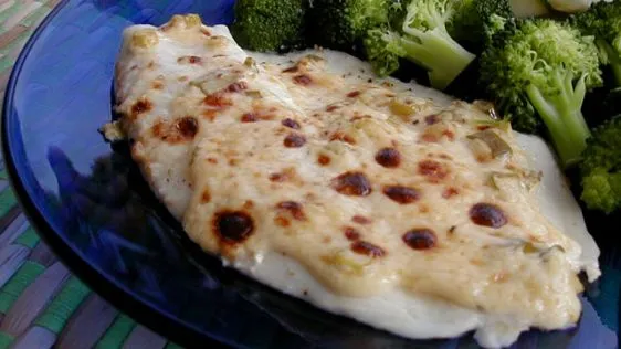 Halibut With Garlic Mayonnaise