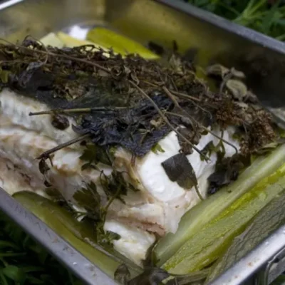 Halibut With Herbs