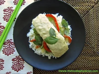 Halibut With Vegetable Confetti