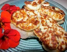 Halloumi Cheese With Lemon And Olive Oil