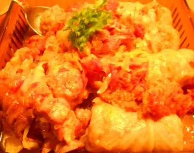 Halupki Stuffed Cabbage Rolls