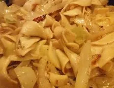 Haluski Pan Fried Cabbage And Noodles