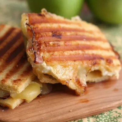 Ham And Brie Panini Sandwich