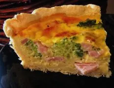 Ham And Broccoli Quiche