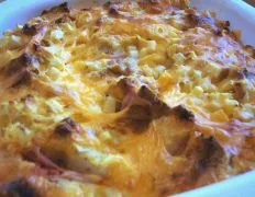 Ham And Cheese Strata