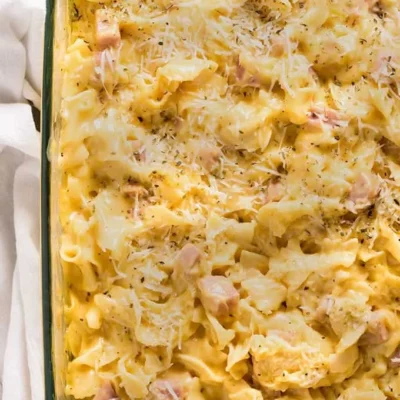 Ham And Noodle Casserole