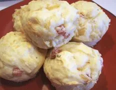 Ham And Onion Muffins