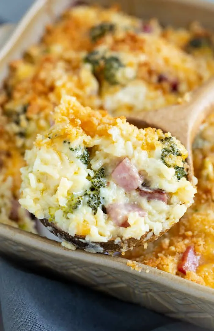 Ham And Rice Casserole