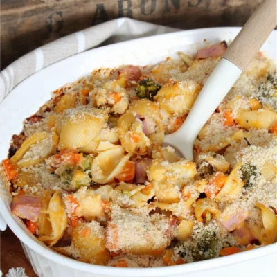 Ham And Shells Casserole