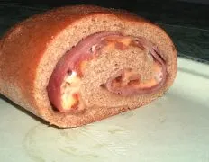 Ham And Swiss Stromboli