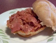 Ham Barbecue Sandwiches