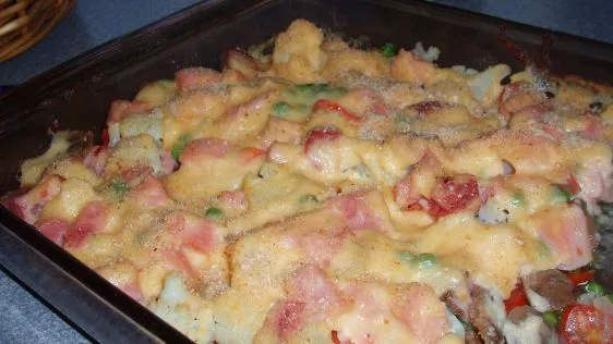 Ham & Cauliflower Casserole