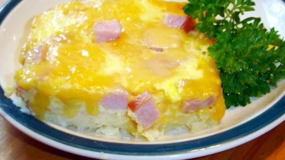 Ham & Cheese Breakfast Casserole