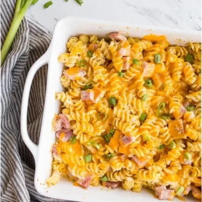 Ham &Amp; Cheese Casserole