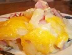 Ham & Cheese Potatoes