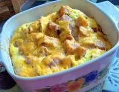 Ham &Amp; Egg Casserole