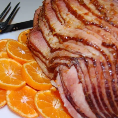 Ham With Pineapple Orange Dijon