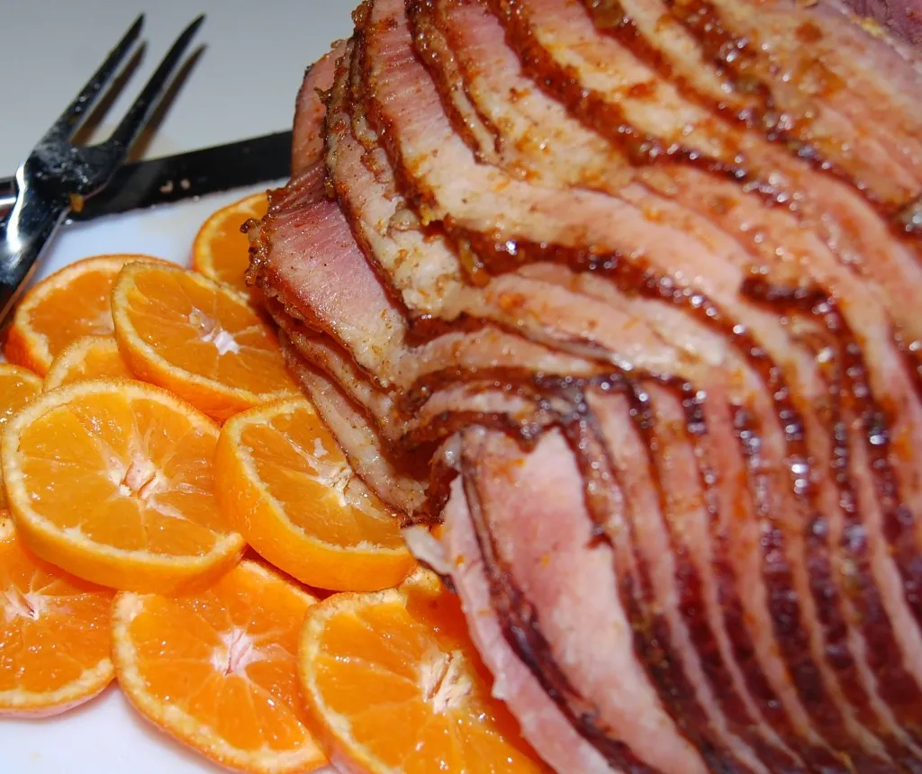 Ham With Pineapple Orange Dijon