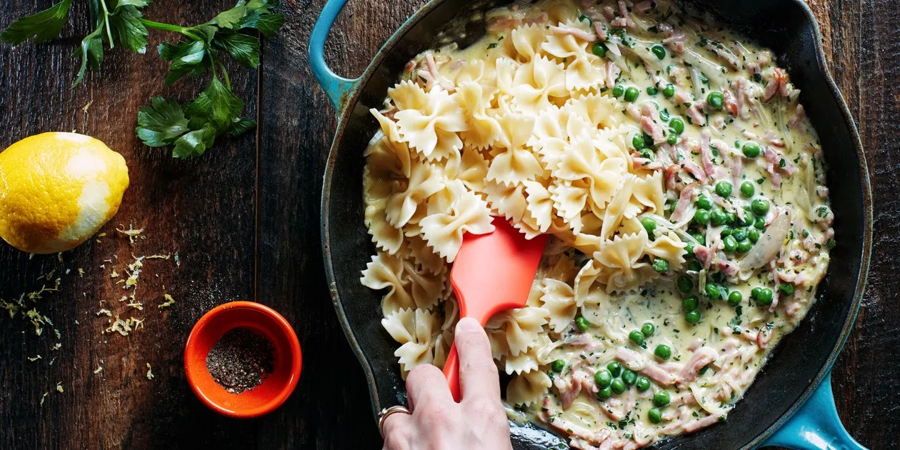 Ham and Egg Spaghetti Delight: A Quick and Savory Pasta Recipe