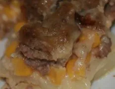 Hamburger And Potato Casserole