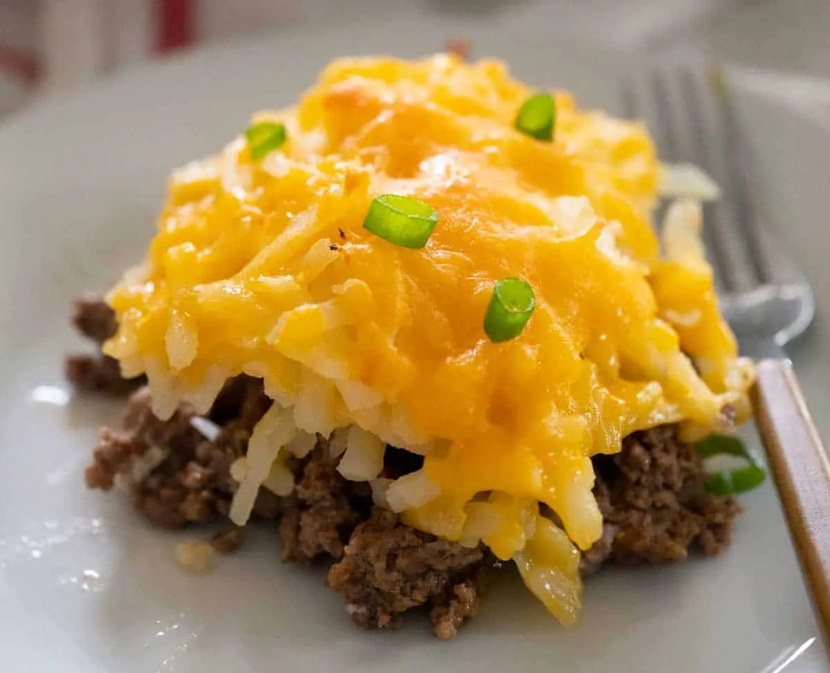 Hamburger Hash Brown Casserole