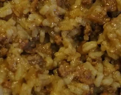 Hamburger Helper Rice Oriental