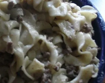 Hamburger Helper Style Beef With Noodles