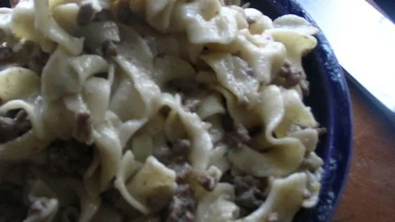 Hamburger Helper Style Beef With Noodles