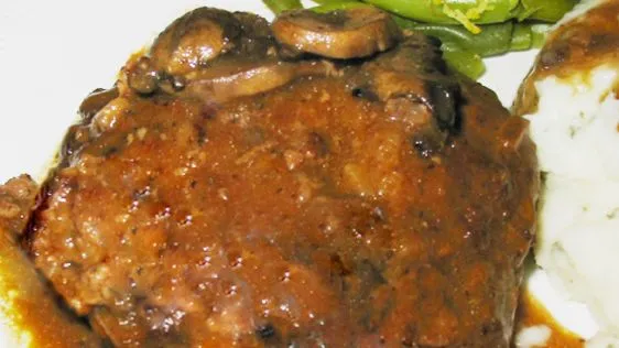 Hamburger Steak With Gravy