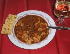 Hamburger Veggie Soup