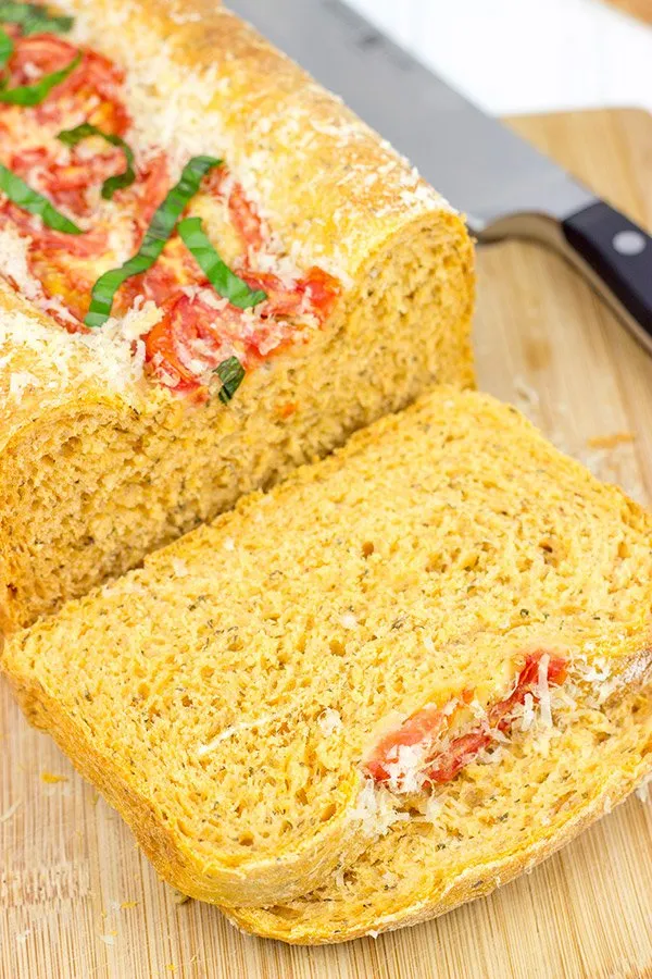 Handmade Tomato Basil Bread Recipe: Perfect for Bread Machines Too